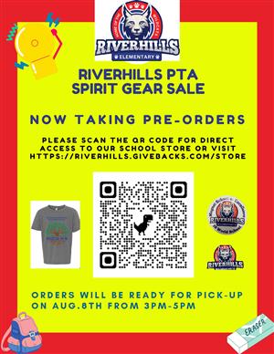 flyer for school spirit shirt